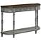 Markham 52 1/2" Wide Gray-Brown 2-Drawer Console Table