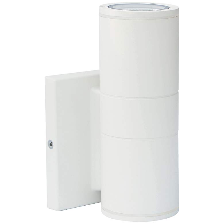 Image 2 Markham 6 3/4" High White LED Wall Sconce