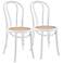 Marko Natural and White Side Chairs Set of 2