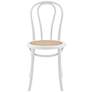 Marko Natural and White Side Chairs Set of 2 in scene