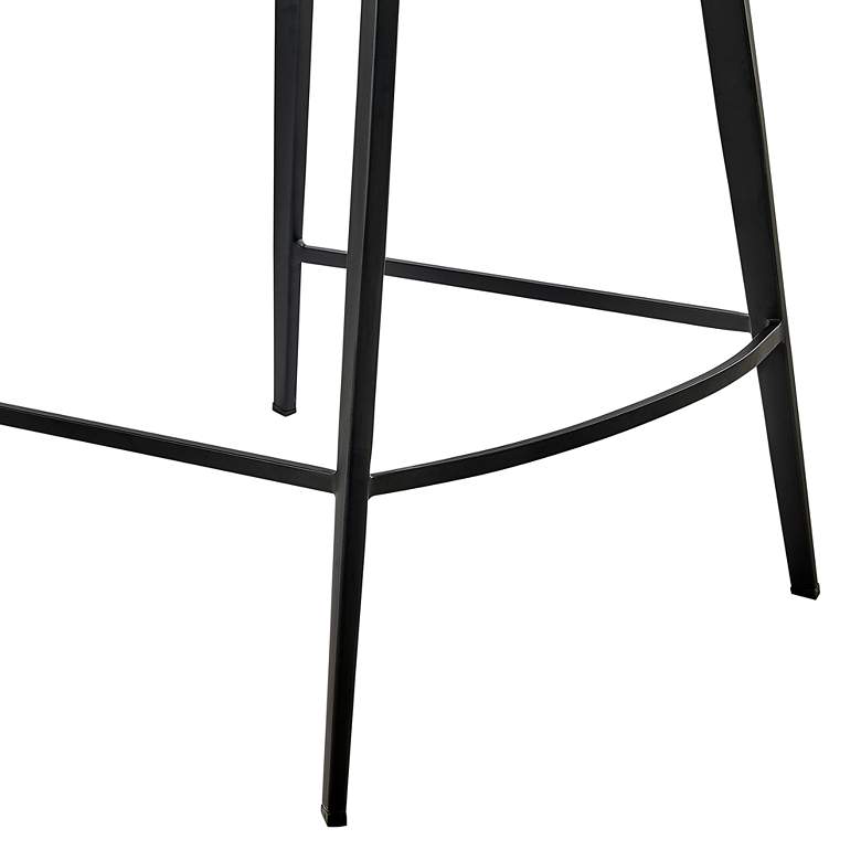 Image 4 Markus 26" Light Gray Fabric Counter Stool more views