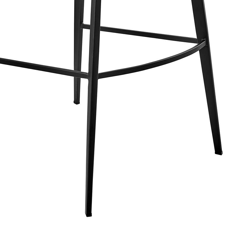 Image 4 Markus 30 1/2" Light Gray Fabric Bar Stool more views