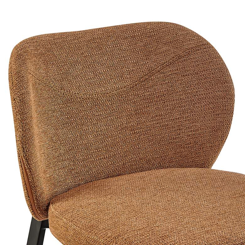 Image 2 Markus 30 1/2" Rust Fabric Bar Stool more views