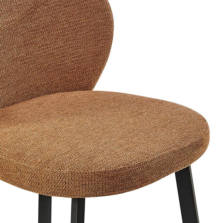 Image 3 Markus 30 1/2" Rust Fabric Bar Stool more views