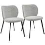 1_Markus Light Gray Fabric Side Chairs Set of 2