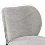 2_Markus Light Gray Fabric Side Chairs Set of 2 more views
