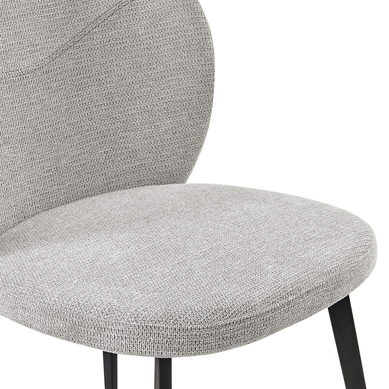 Image 3 Markus Light Gray Fabric Side Chairs Set of 2 more views