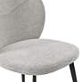 3_Markus Light Gray Fabric Side Chairs Set of 2 more views