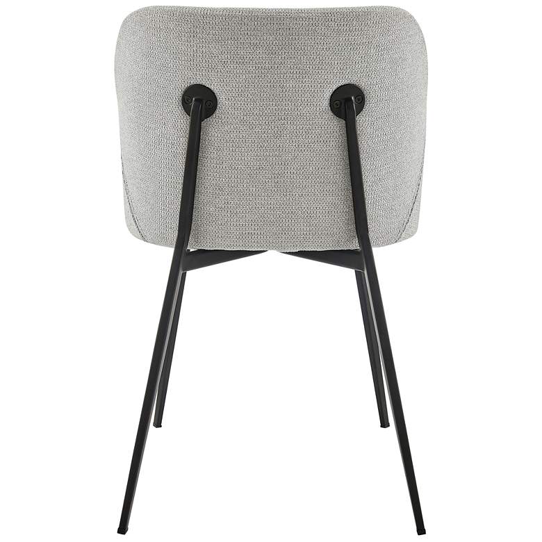 Image 6 Markus Light Gray Fabric Side Chairs Set of 2 more views