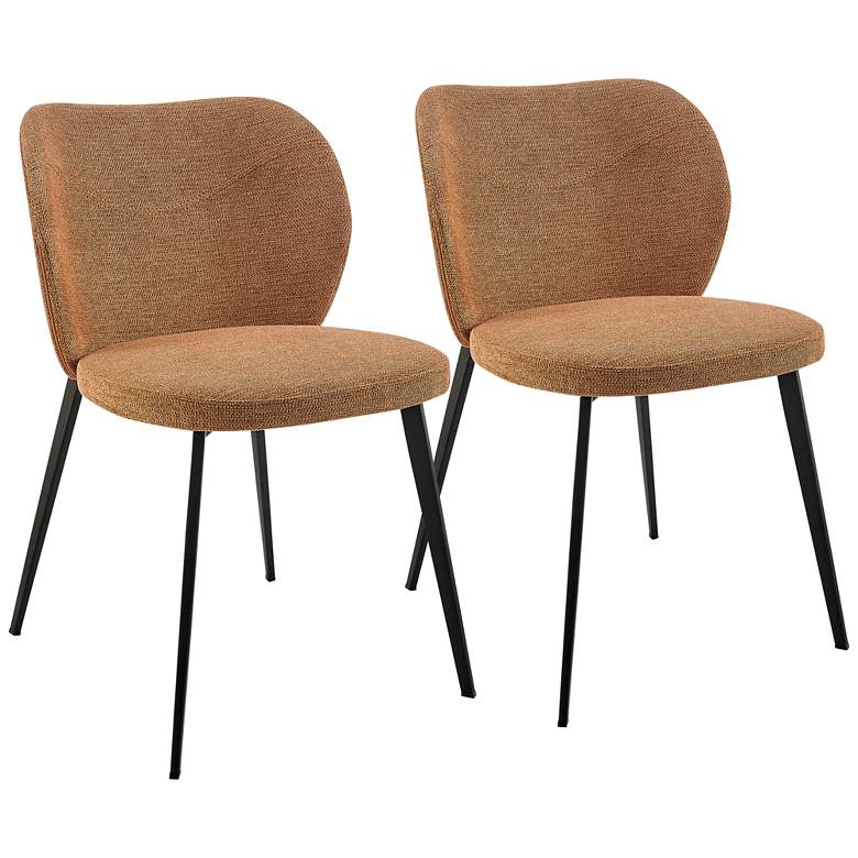 Image 1 Markus Rust Fabric Side Chairs Set of 2