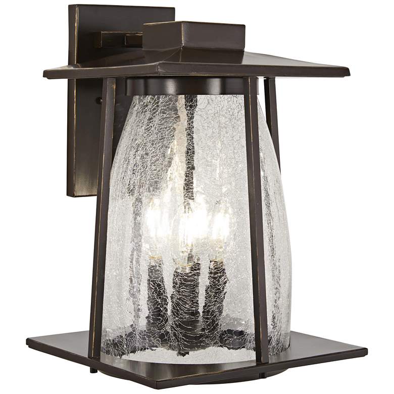 Image 1 Marlboro 16 1/4" High Oil-Rubbed Bronze Outdoor Wall Light