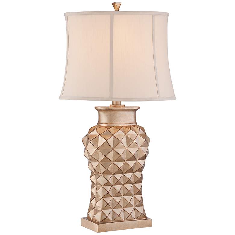 Image 1 Marlene 32 inch High Gold Table Lamp by Regency Hill