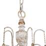 Marley 21 1/2" Wide Distressed Gray-White 5-Light Chandelier