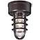 Marlowe 10 3/4" High Bronze Cage Outdoor Ceiling Light