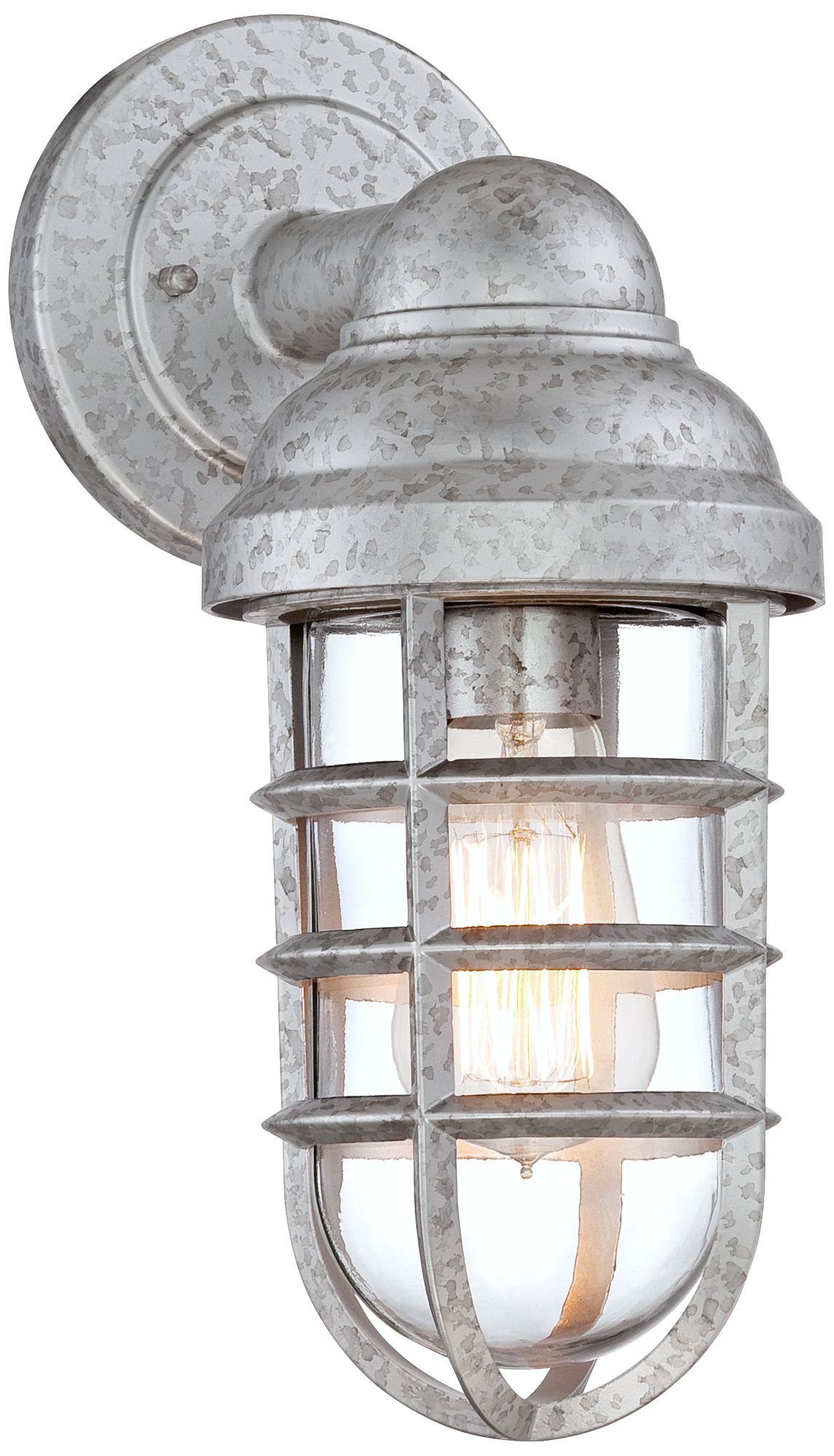 galvanized wall sconce lighting