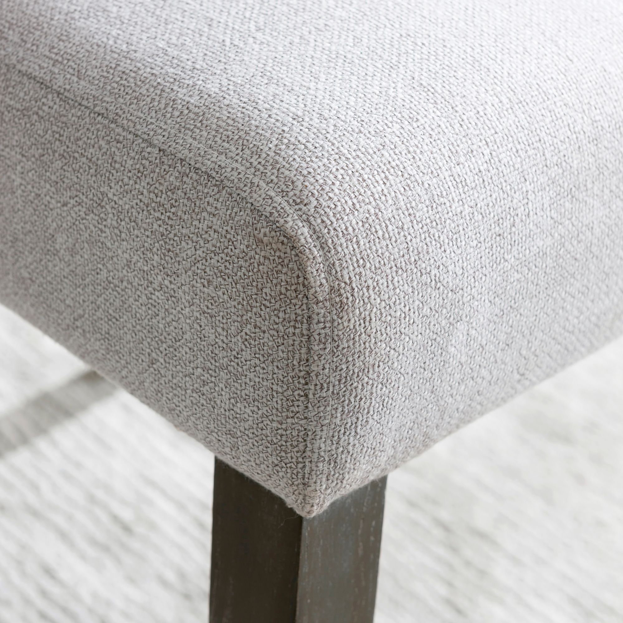 Image 4 Marlowe Blackbean Gray-Washed Fabric Dining Chairs Set of 2 more views