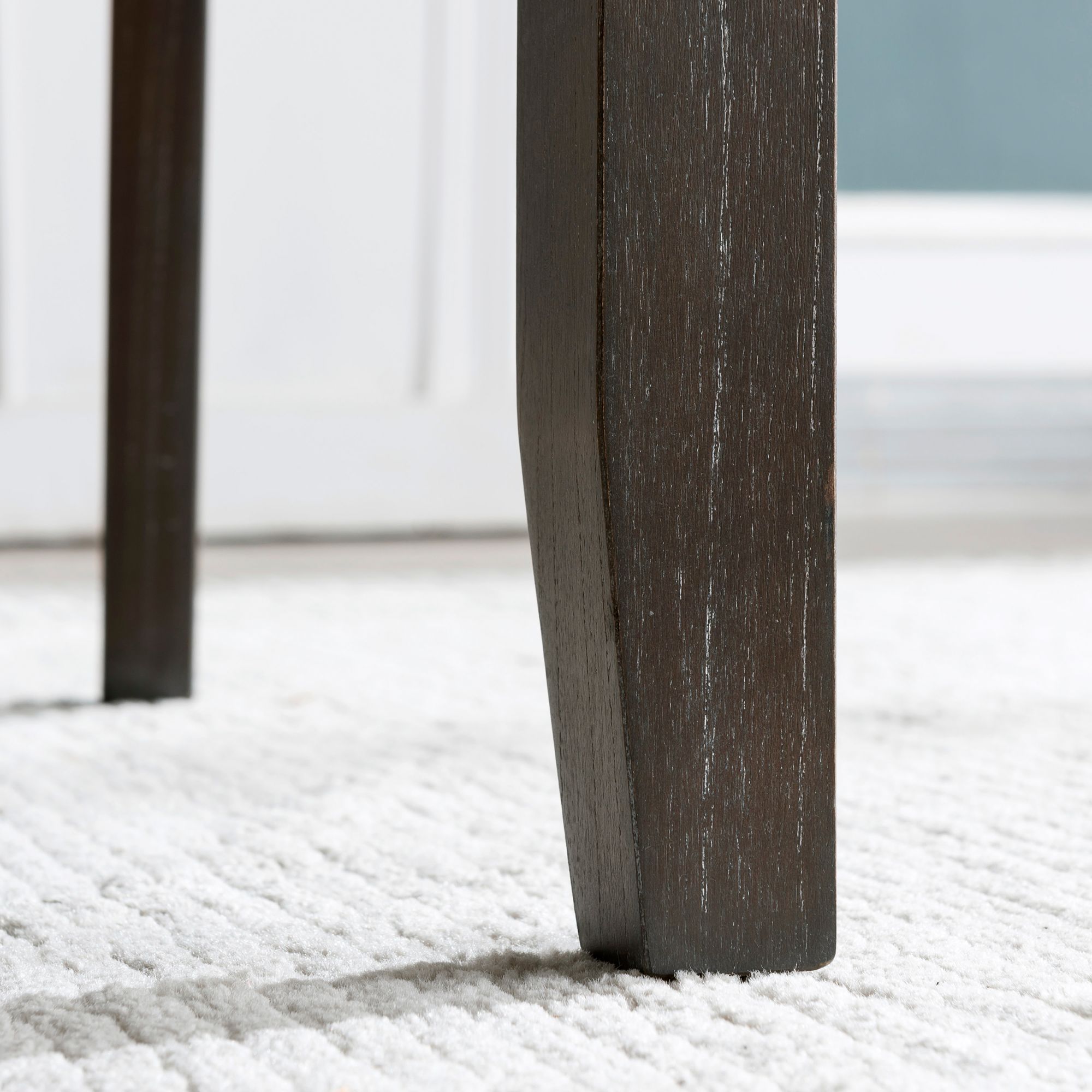 Image 5 Marlowe Blackbean Gray-Washed Fabric Dining Chairs Set of 2 more views