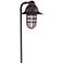 Marlowe Bronze 33" H Hooded Pipe Arm LED Path Light