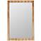 Marlowe Tropical Hardwood 17" x 25" Medicine Cabinet