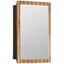 5_Marlowe Tropical Hardwood 17" x 25" Medicine Cabinet more views