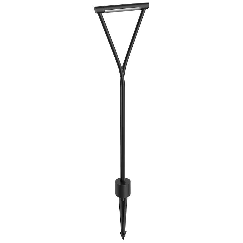 Image 1 Maro 26 1/2" High Black Aluminum LED Outdoor Path Light