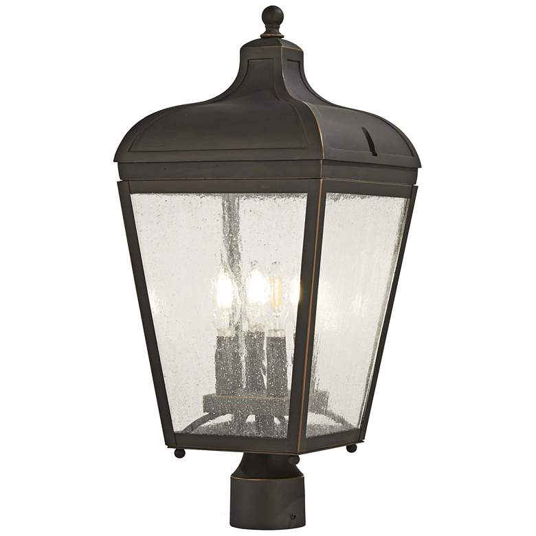 Image 1 Marquee 22" High Oil-Rubbed Bronze Outdoor Post Light