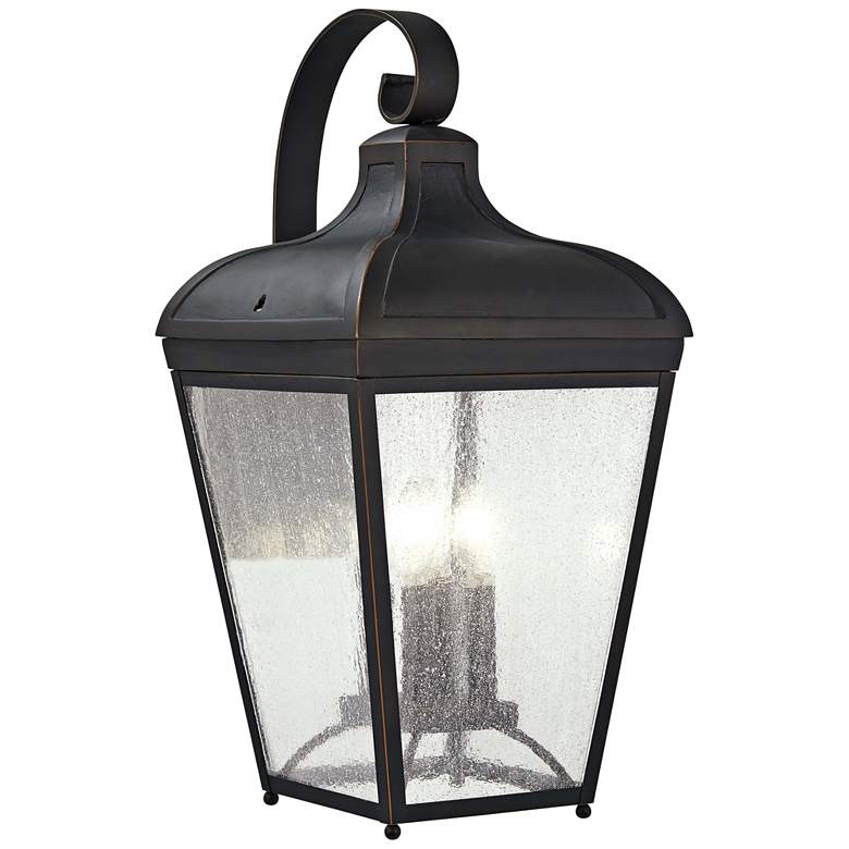 Image 1 Marquee 25" High Oil-Rubbed Bronze Outdoor Wall Light