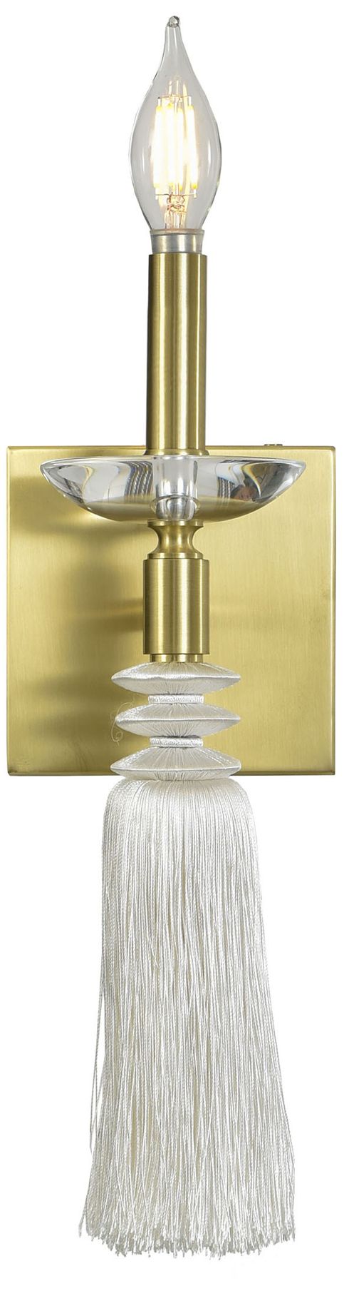 Image 3 Marquette 14.5" High Polished Gold Sconce more views