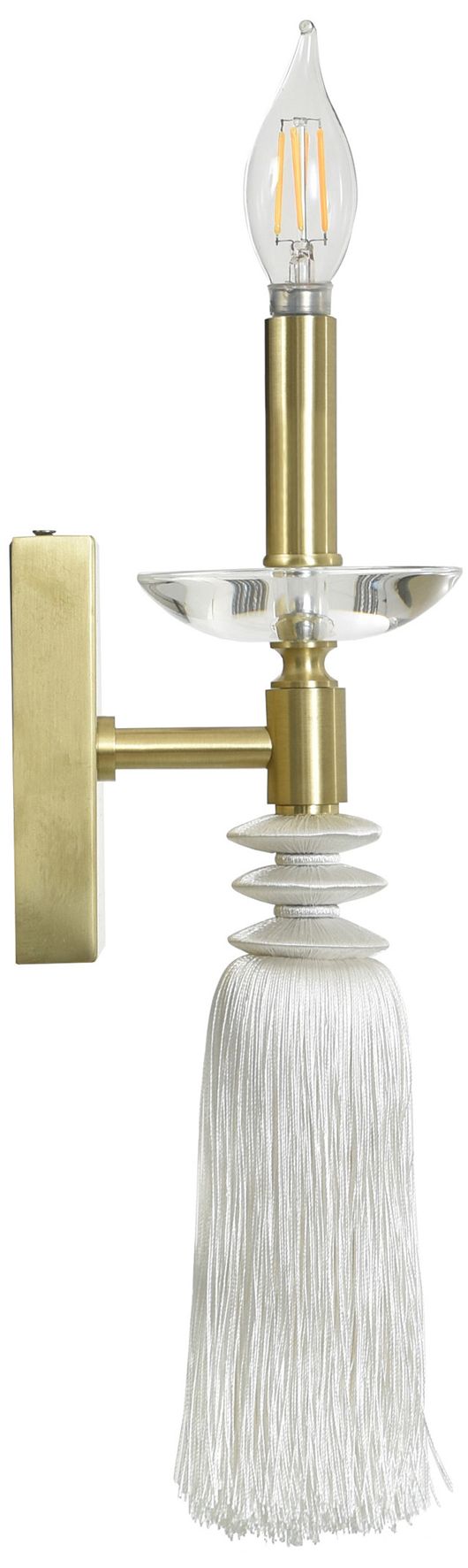 Image 5 Marquette 14.5" High Polished Gold Sconce more views