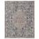 Marquette Medallion Indoor Blue Area Rug 39GUF 5' x 7'-2"