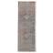 Marquette Medallion Indoor Blue Area Rug 39GVF 2'-8" x 12'