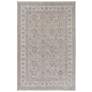 Marquette Oriental Indoor Taupe Area Rug 3761F 4' x 5'-3"