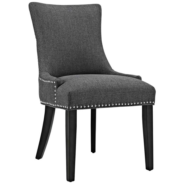 Image 2 Marquis Gray Fabric Dining Chair