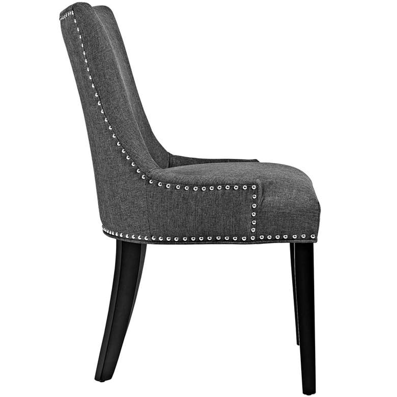 Image 3 Marquis Gray Fabric Dining Chair more views