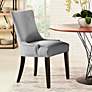 Marquis Light Gray Fabric Dining Chair