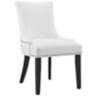 Marquis White Faux Leather Dining Chair
