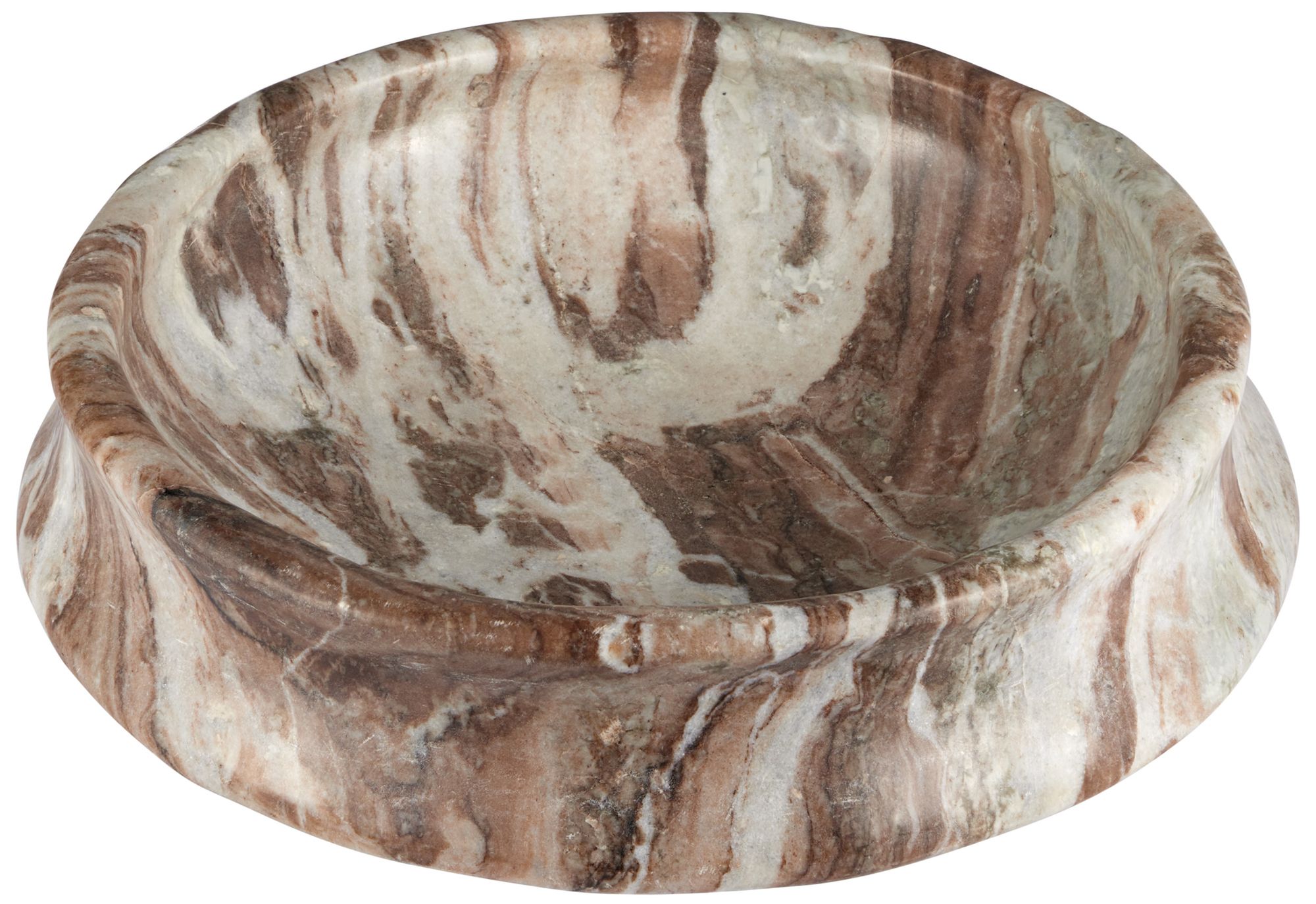 Image 3 Marrone Natural Brown Bowl more views