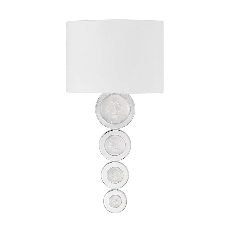 Image 2 Marseille 1-Light Wall Sconce in Chrome more views