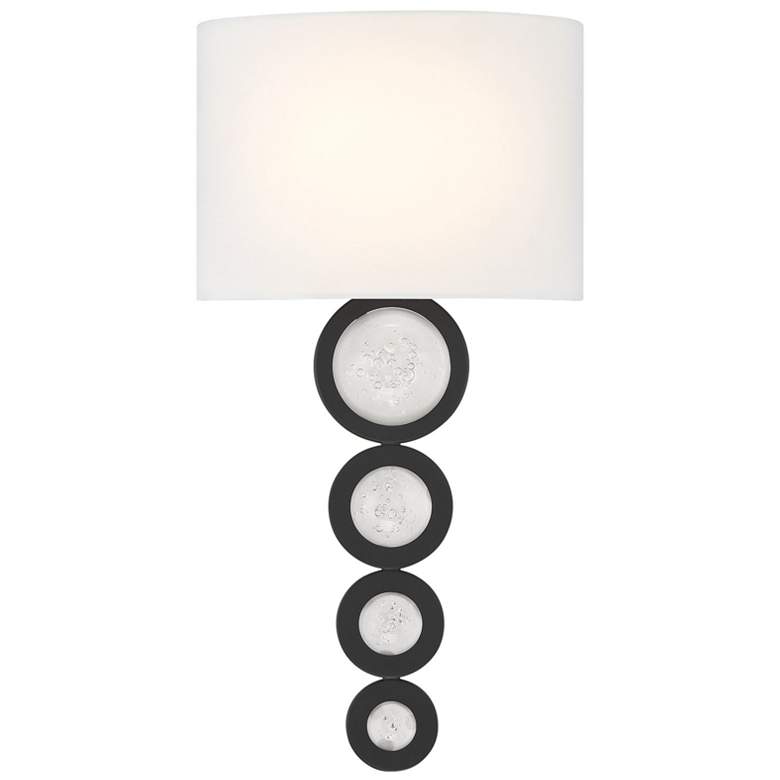 Image 1 Marseille 1-Light Wall Sconce in Matte Black