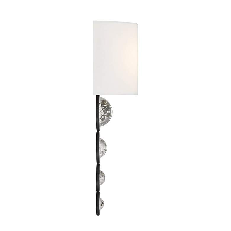 Image 5 Marseille 1-Light Wall Sconce in Matte Black more views