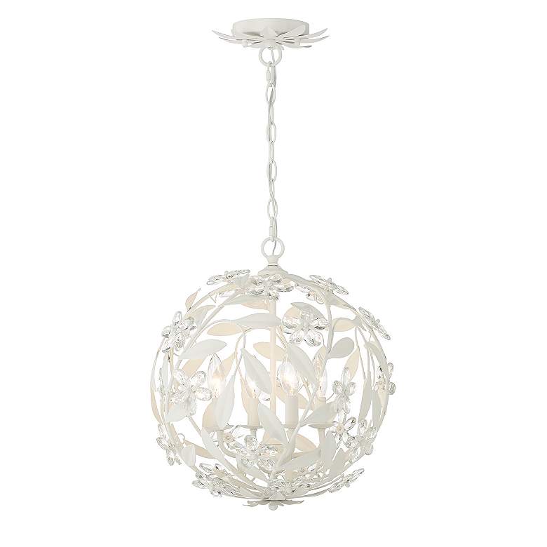 Image 4 Marselle 4 Light Matte White Mini Pendant more views