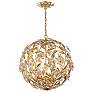 1_Marselle 6 Light Antique Gold Pendant