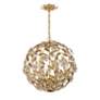 2_Marselle 6 Light Antique Gold Pendant more views