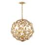 3_Marselle 6 Light Antique Gold Pendant more views