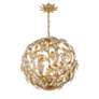 4_Marselle 6 Light Antique Gold Pendant more views