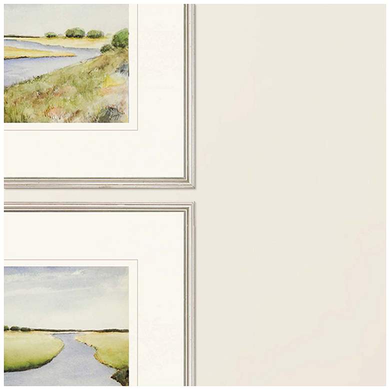 Image 4 Marsh 20"W x 20"H Framed Art Set of 4 more views