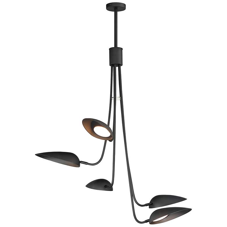 Image 2 Marsh 5-Light LED Pendant Black