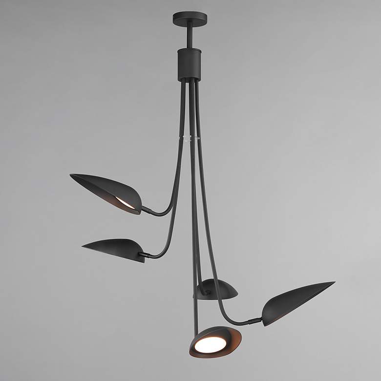 Image 1 Marsh 5-Light LED Pendant Black