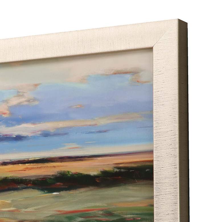 Image 3 Marsh Light 51" Wide Rectangular Giclee Framed Wall Art more views