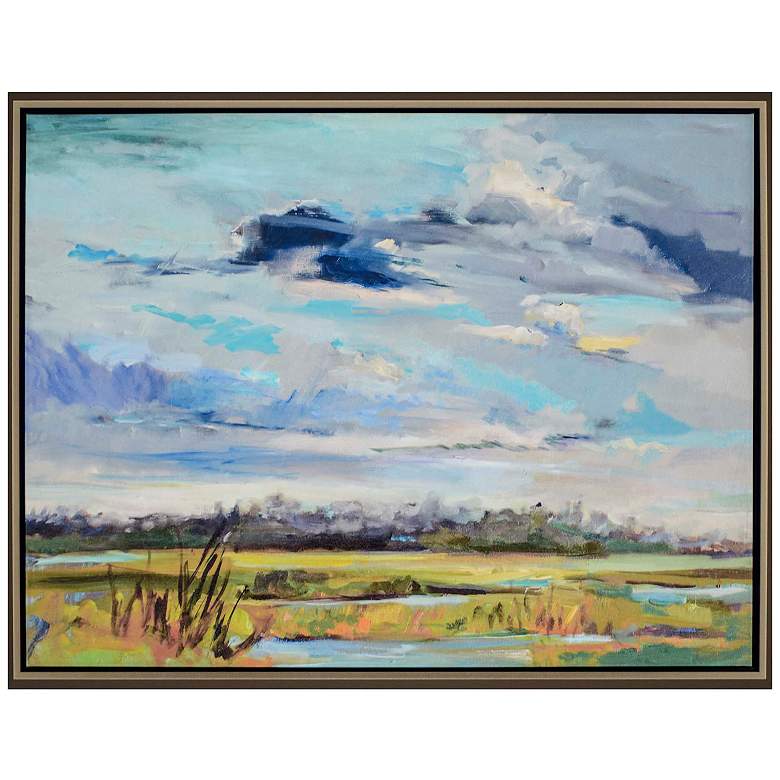 Image 1 Marsh Skies 51"W x 39"H Canvas